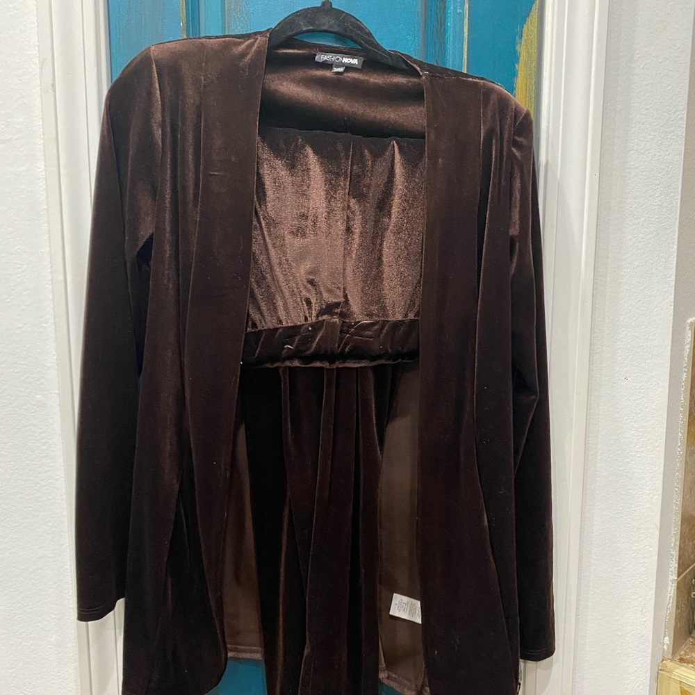 Chocolate Velvet 2 Piece set